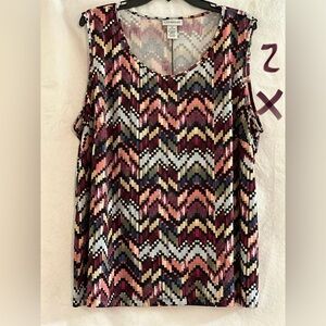 LADIES MULTICOLORED TOP